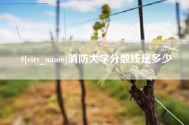 丹阳消防大学分数线是多少