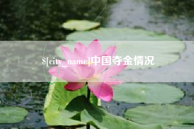 丹阳中国夺金情况