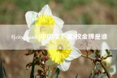 丹阳中国拿下第9枚金牌是谁