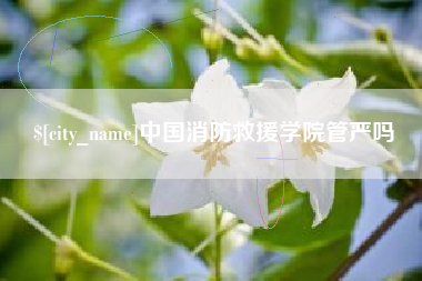 丹阳中国消防救援学院管严吗