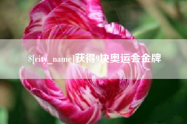 丹阳获得9块奥运会金牌