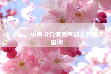 丹阳中国执行信息查询公开网怎么查询