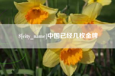 丹阳中国已经几枚金牌