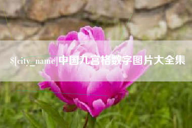 丹阳中国九宫格数字图片大全集