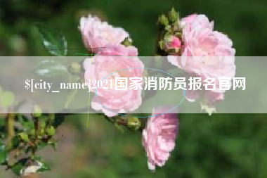 丹阳2021国家消防员报名官网