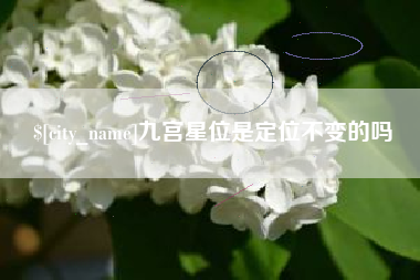 丹阳九宫星位是定位不变的吗