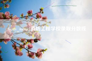 丹阳消防工程学校录取分数线