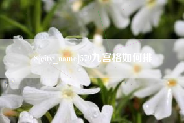 丹阳579九宫格如何排