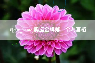 丹阳奥运金牌第二个九宫格