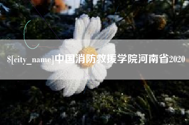 丹阳中国消防救援学院河南省2020
